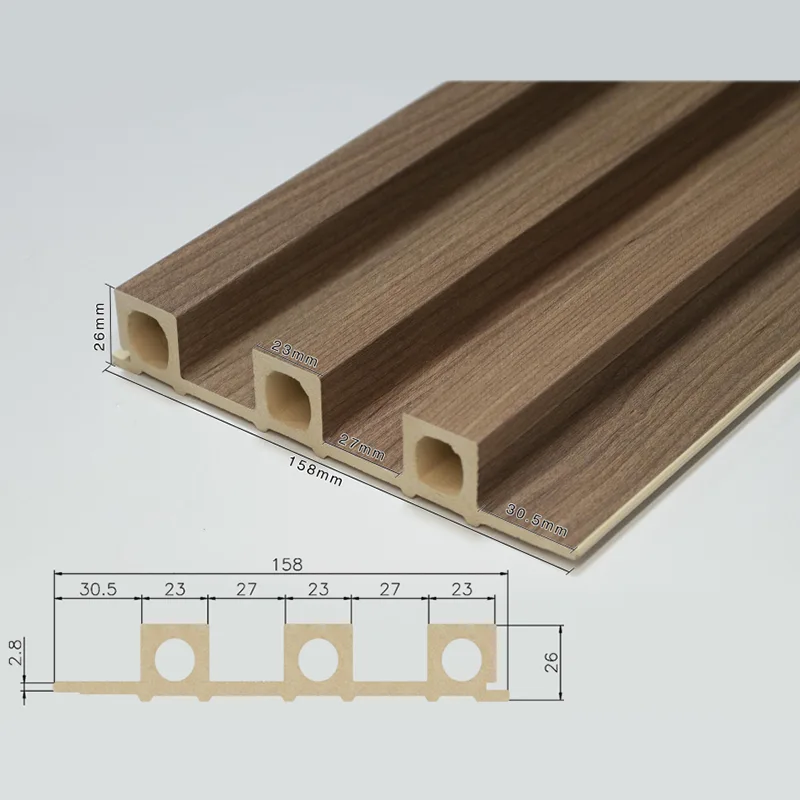 150 کھوکھلا 3-گرڈ فلوٹڈ پینل
