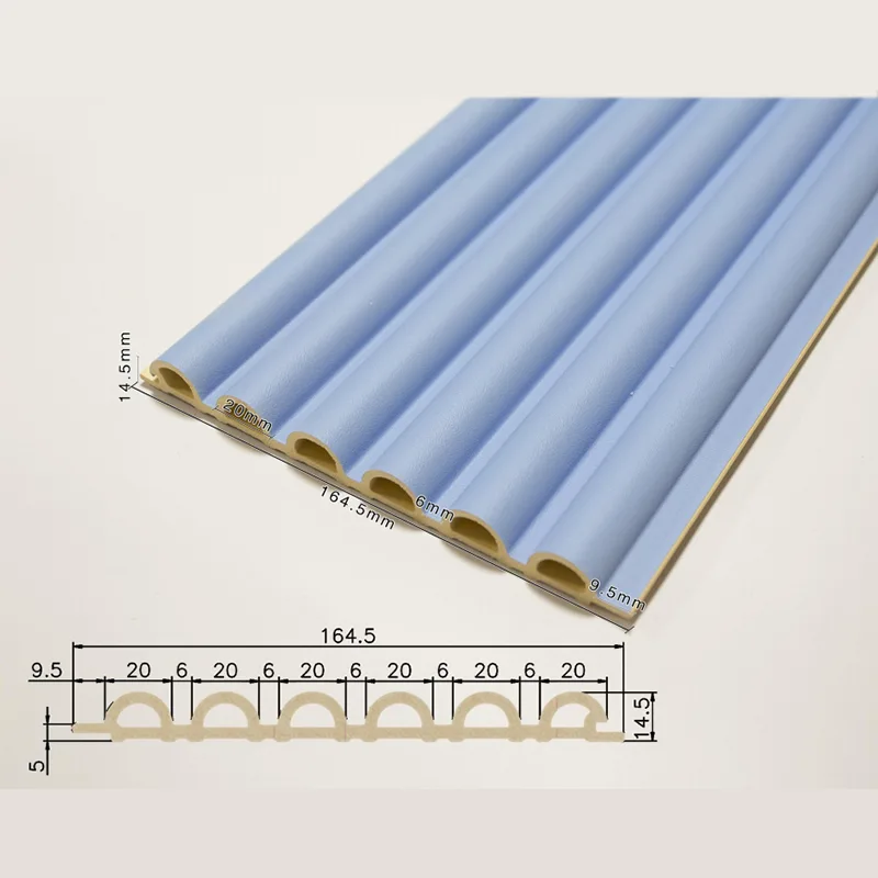 156 کھوکھلا نیم سرکلر 6-گرڈ فلوٹڈ پینل