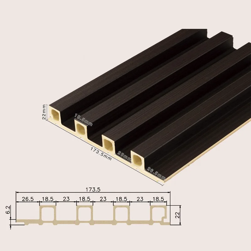 170 کھوکھلا 4-گرڈ فلوٹڈ پینل