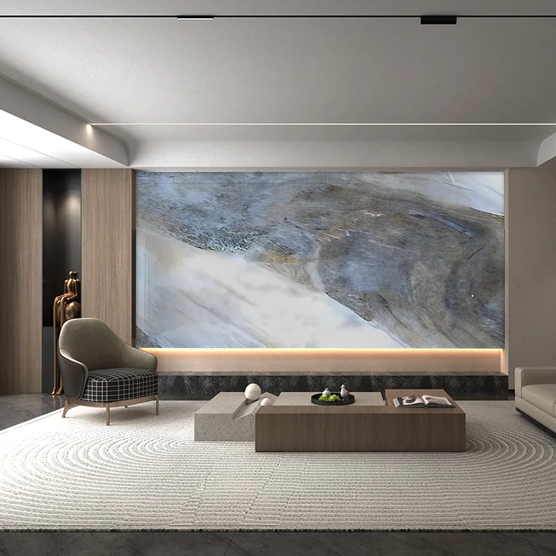 ایمیزون گرین اور بلیو سیریز ماربل بیک گراؤنڈ وال پینل